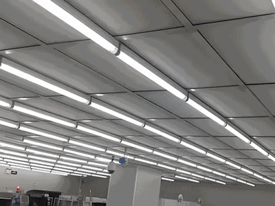إضاءة LED خاصة بغرف التنقية
